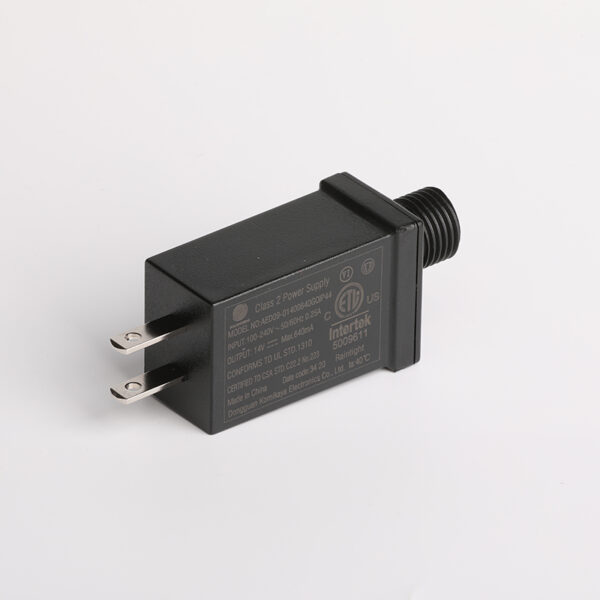 Outdoor Vertical Enclosure US Plug AC Adapter